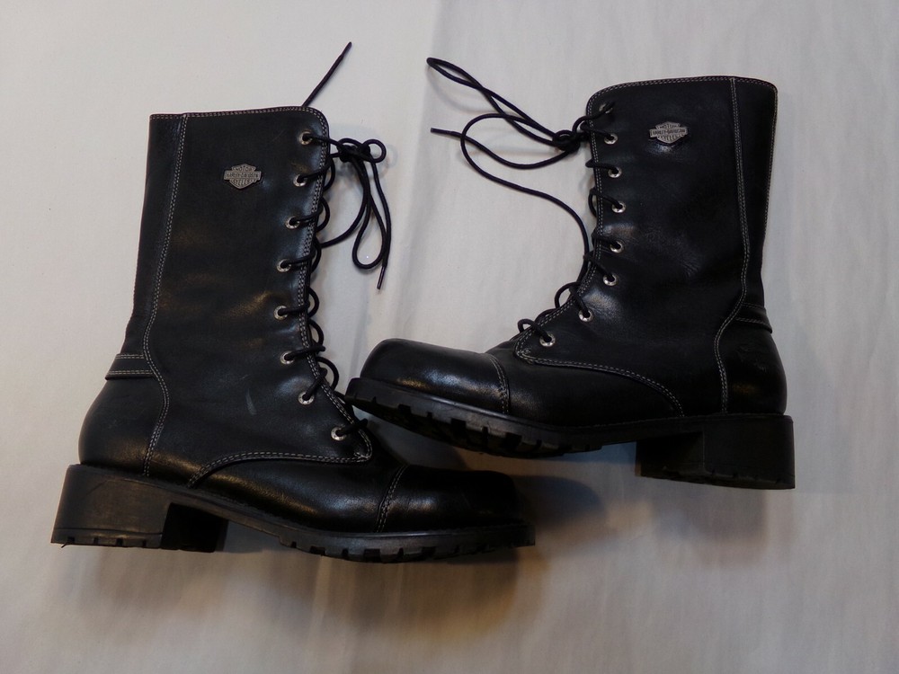 Harley-Davidson Women's Boots - Lightly Worn NICE - 10