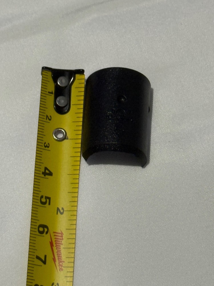 Metro 52 Pack Black Wire Shelf Clips 1" Pole Replacement for Eagle Shelving