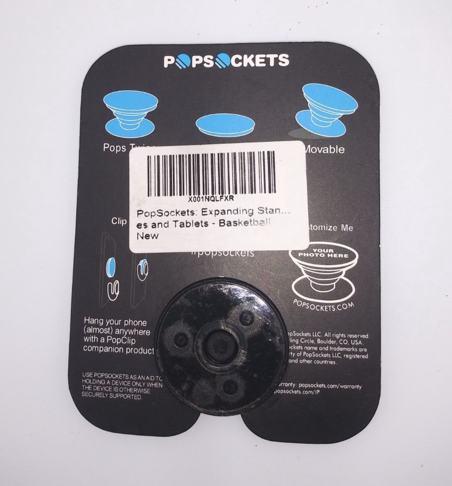 Authentic PopSockets Basketball PopSocket Pop Socket Phone Holder with defect