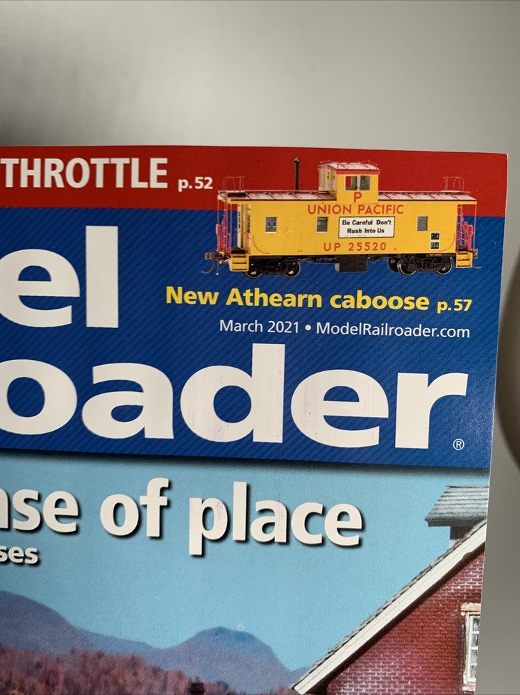 Model Railroader Magazine, March 2021 Issue New