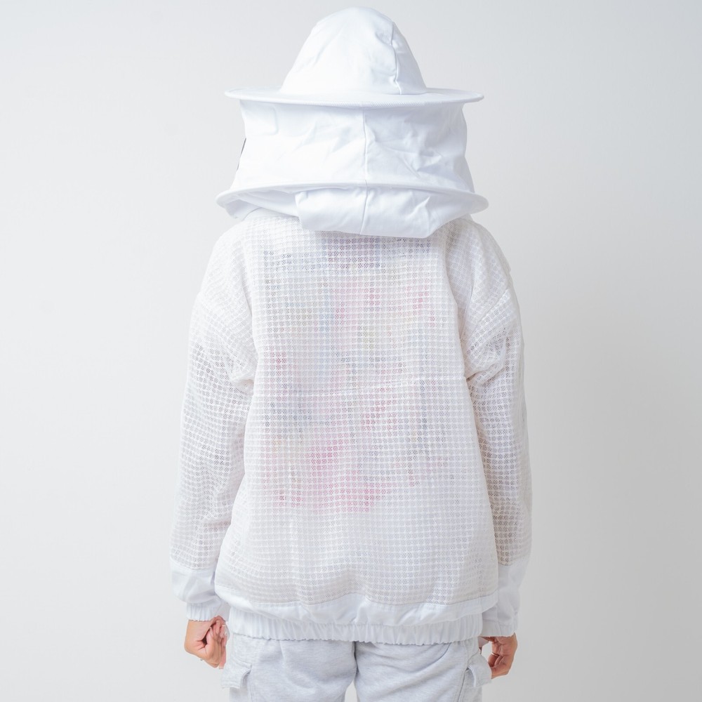 OZ ARMOUR 3 Layer Mesh Ventilated Beekeeping Jacket with Hat bee veil