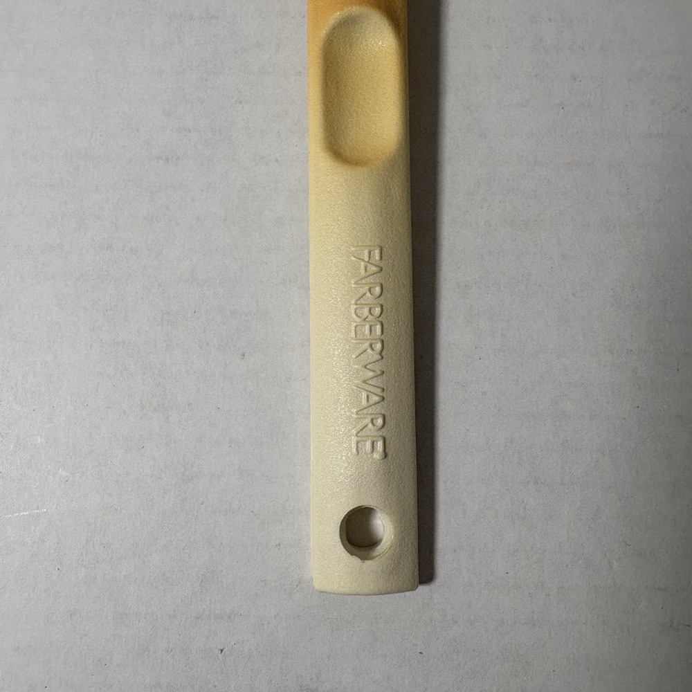 Vintage Farberware Discontinued Plastic Yellow Fork
