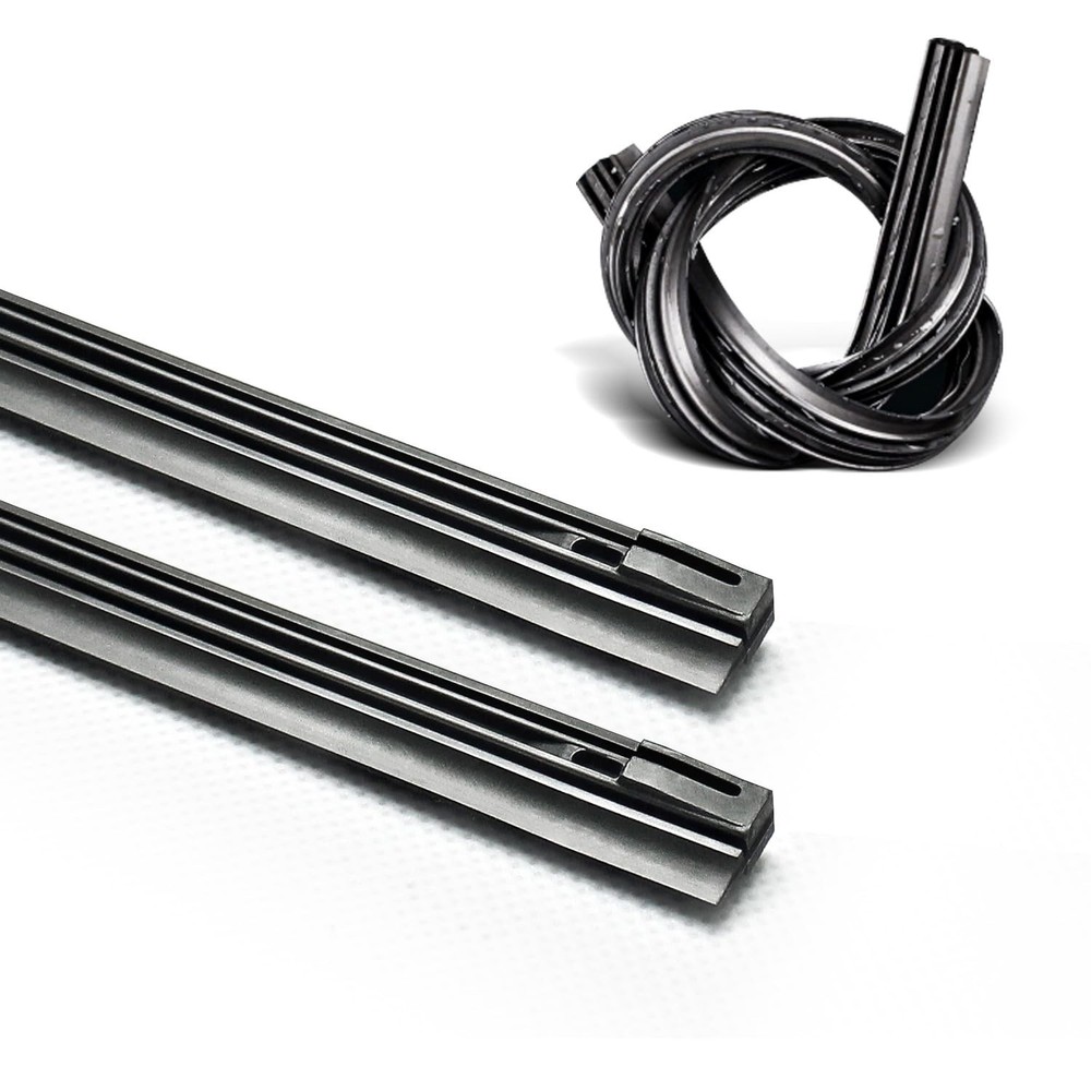 ASLAM Wiper Blade Refills 28" 8mm for Conventional Frame Windshield Wipers(Se...