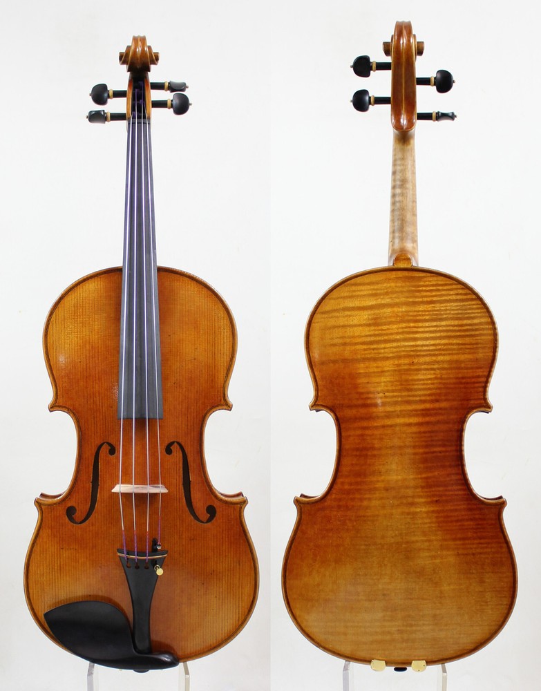 1 PC Back! A Strad Viola Copy,16.5",#7741 Master Performance! Warm Deep Tone!