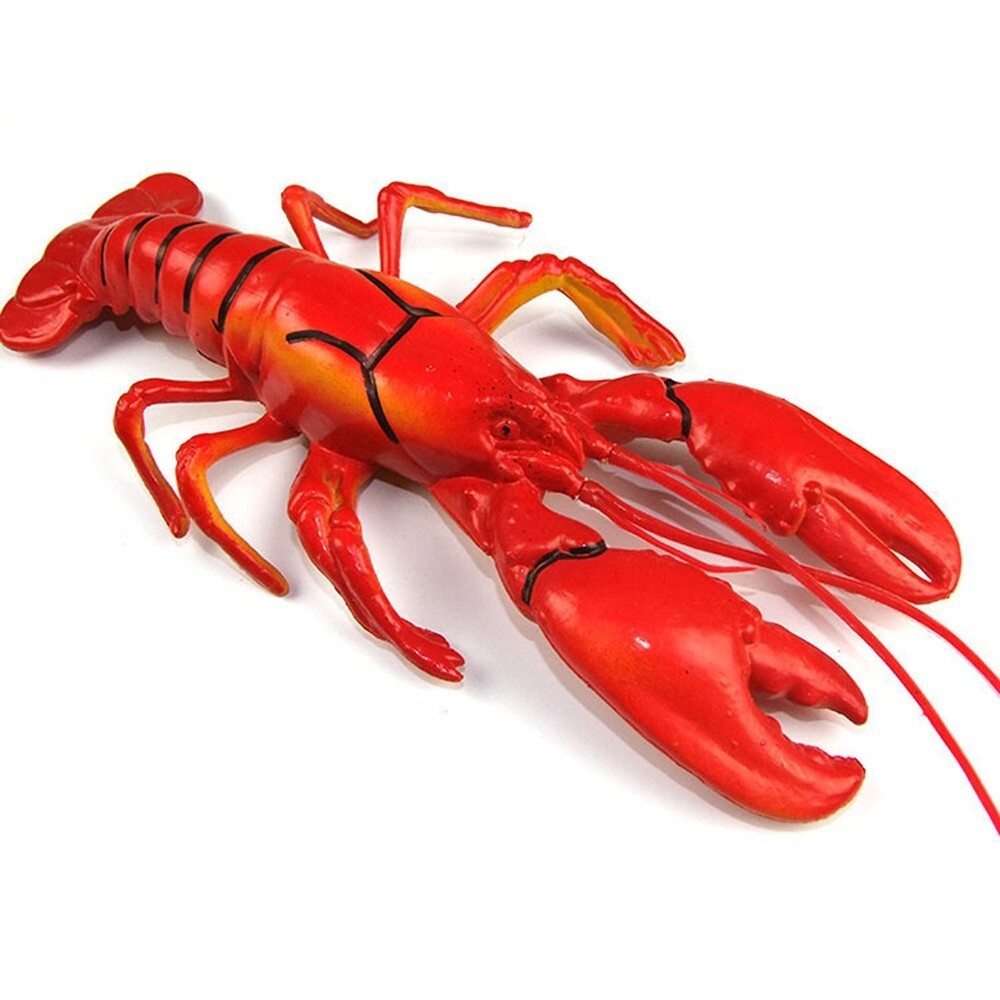 Creative Lifelike Red Lobster Decor for Kitchen Realistic Lobster Model
