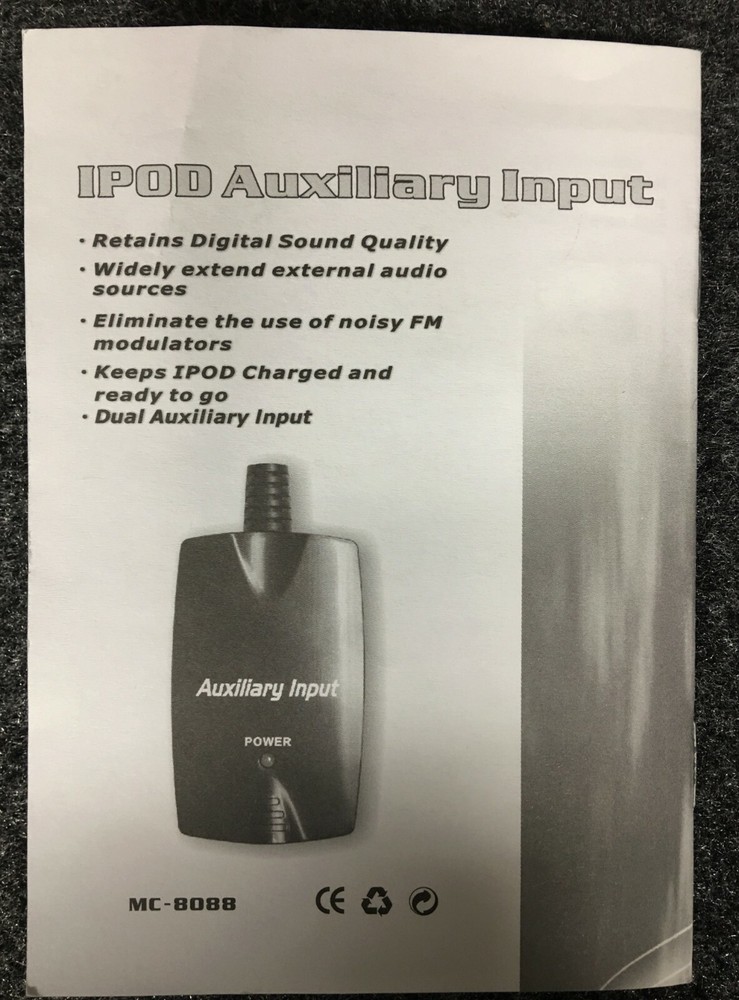 AXXESS AIP-HD02-ID iPOD Auxiliary Input