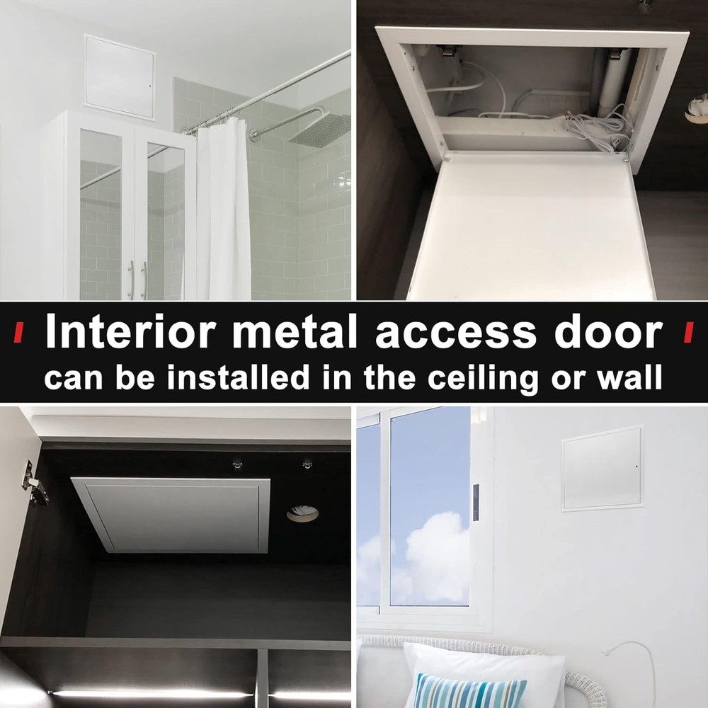 Thicken 1mm 20 x 20 Access Panel for Drywall,Attic Door, Ceiling Access Panel...