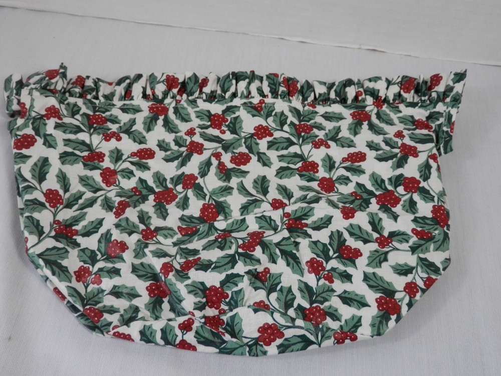 Longaberger Snowflake Basket Liner excellent condition Holly