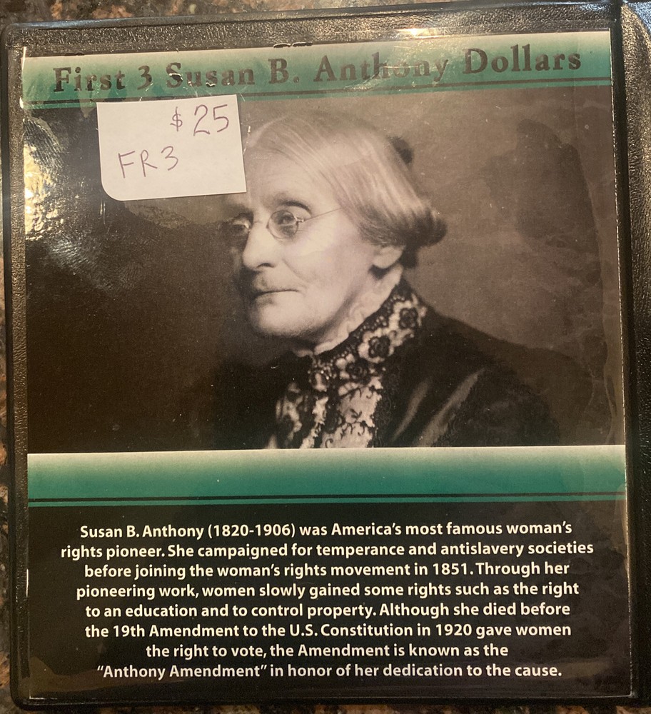 Susan B. Anthony Dollar Set 1979 - 1981