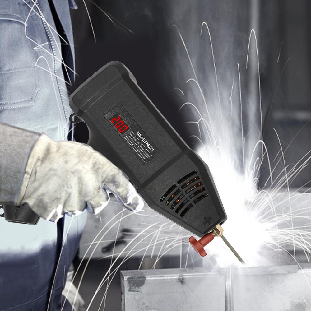 110V 3000W Handheld Electric Welding Machine Kit with Adjustable Current