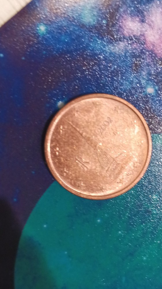 2euro Cents 2002 year error's attached