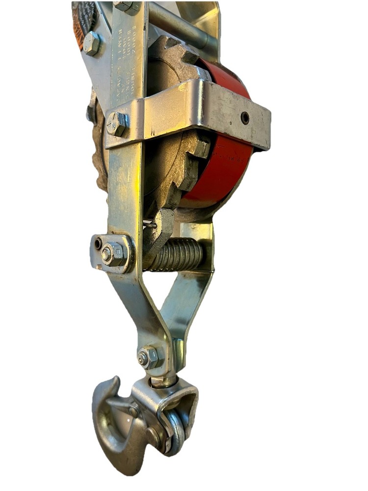 DAYTON Ratchet Puller 2Z449C Capacity 1000/2000 Lbs Nice Condition