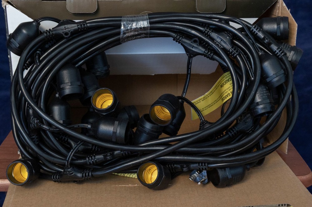 #2 Feit Electric 48ft LED Filament String Light Set Item 710090 Open Box