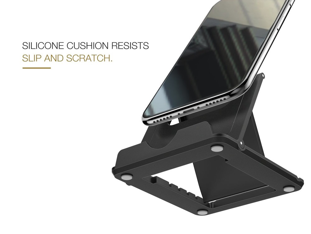 Portable Electronic Device Stand Adjustable 6 Slots Lightweight for Tablets P...
