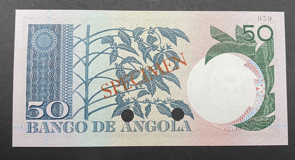 Angola Specimen Banknote P 105