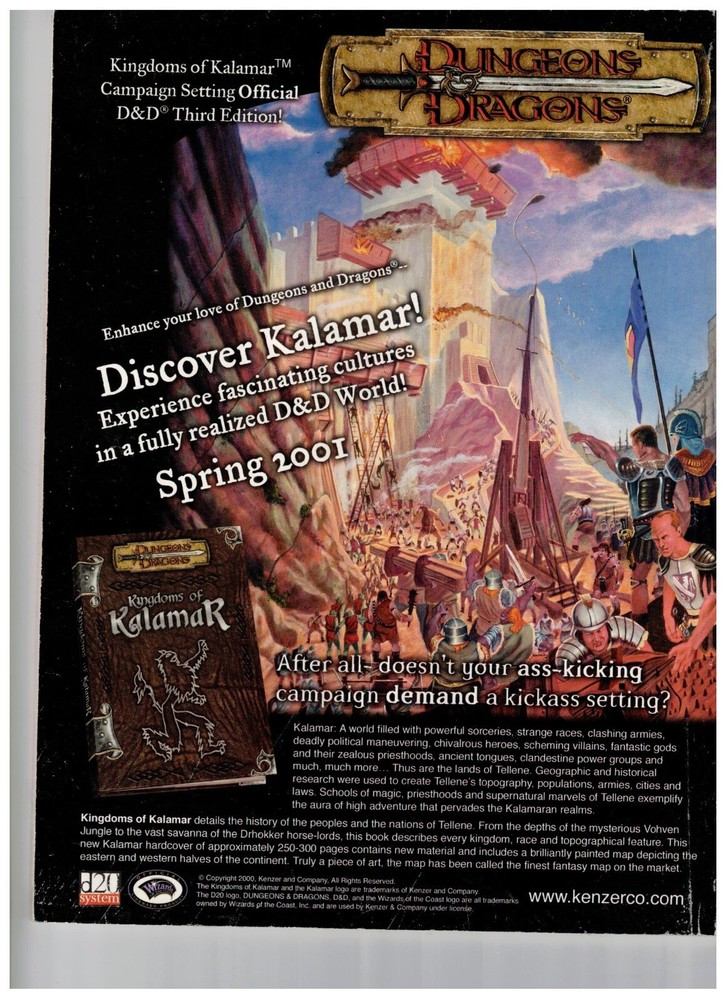 Dragon Magazine #281 April 2003 - Psionics