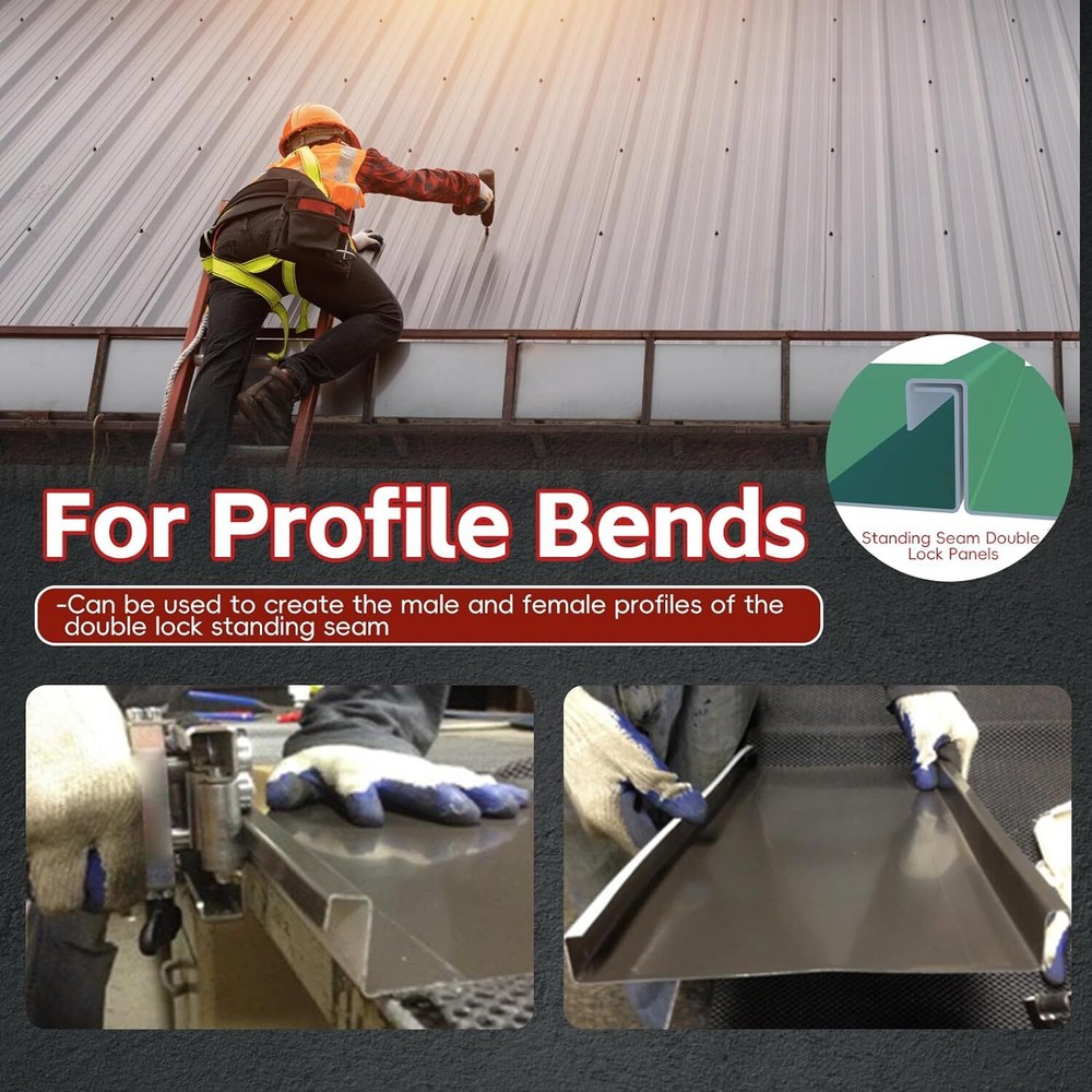 Replace 2204 Uni Bender Sheet Metal Bending Tool Adjustable Bend Height 3/8"-8"