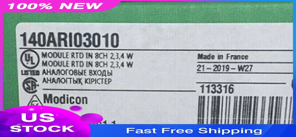 New Schneider 140ARI03010 PLC Module
