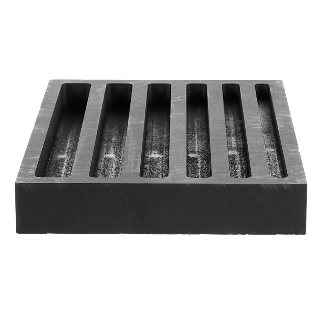 Silver Graphite Ingot Mold Moulds Casting Ingots Designs Gold Crucible
