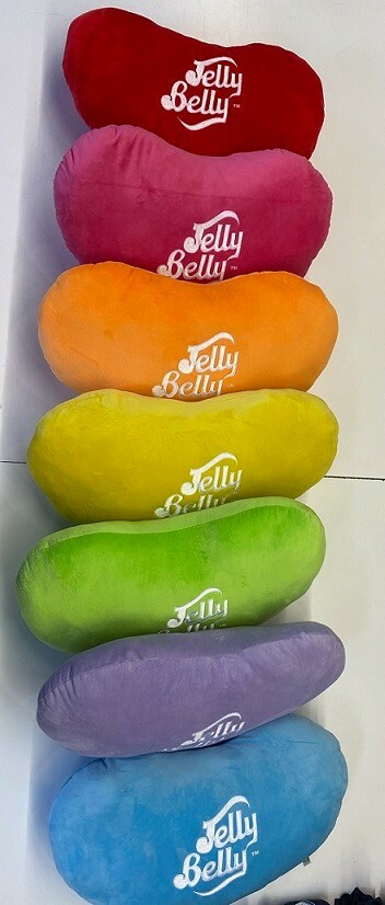 Jelly Belly Pillow Soft Throw Pillow! 7 Pieces