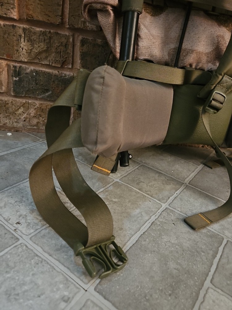 Cabelas Alaskan Camouflage H20 External Frame & Backpack Great Condition