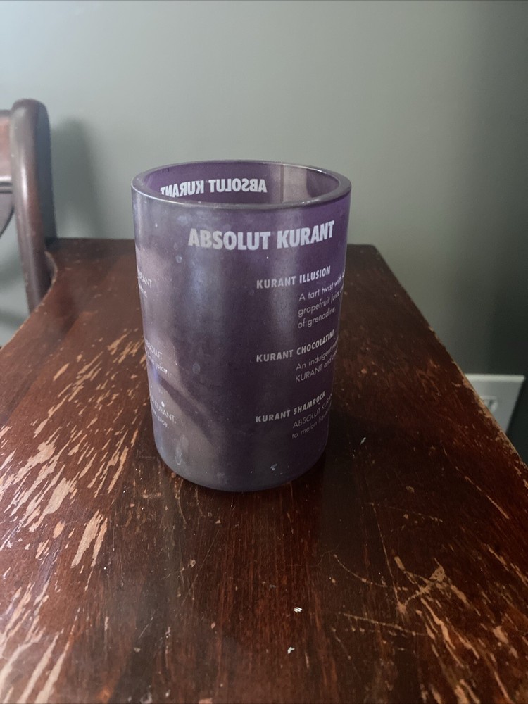 Absolut Kurant Recipe Glass