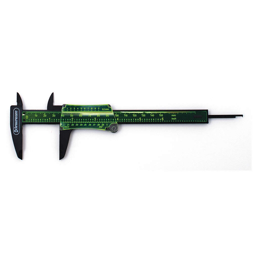 SP SCIENCEWARE H13415-0000 Vernier Caliper,Rigid Plastic 21TT08