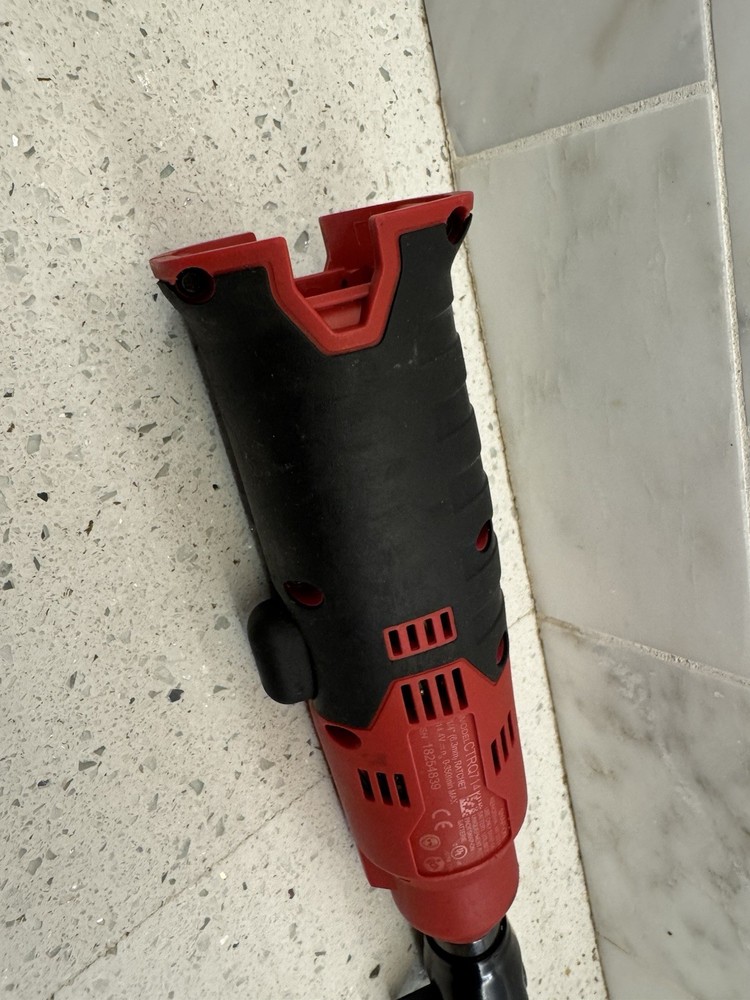 Snap On CTRQ714 Red 1/4” Hex Ratchet Microlithium 14.4v Tool Only EXCELLENT