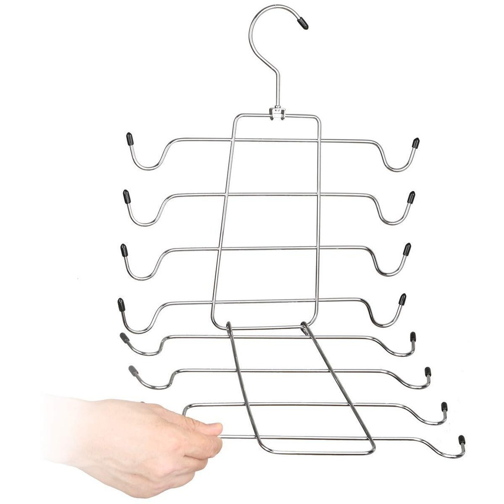 2 Pack Foldable Tank Top Closet Organizer Hangers - Keep Things Shaped - for ...