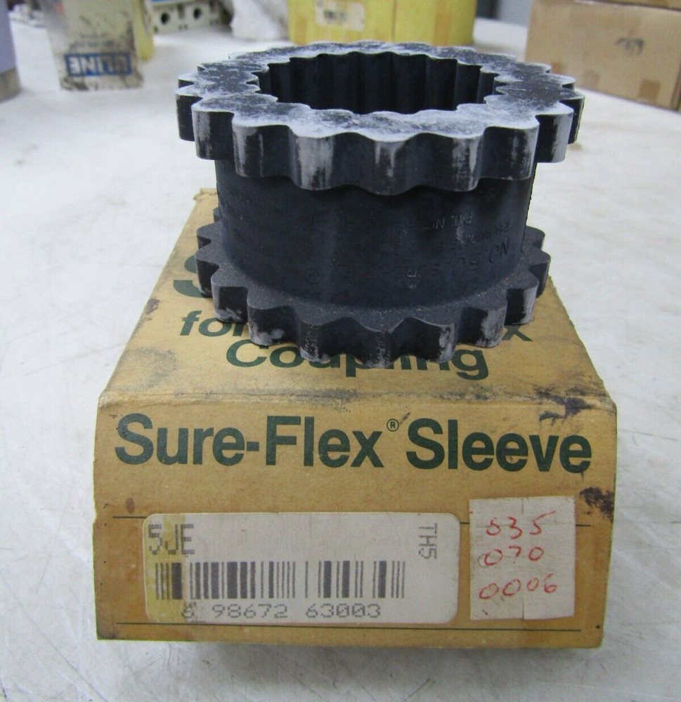 💥NEW TB WOOD'S 5JE SURE-FLEX RUBBER COUPLING
