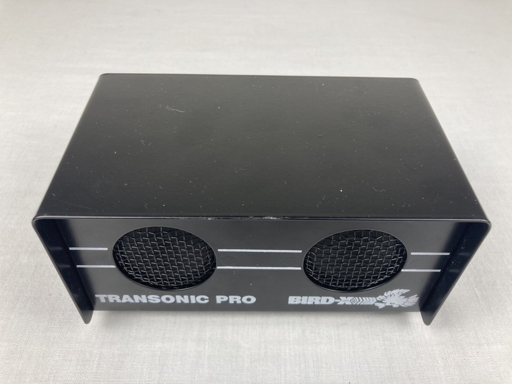 BIRD-X TRANSONIC PRO ELECTRONIC INSECT BUG ANTS RAT MOUSE BAT REPELLER REPELLENT