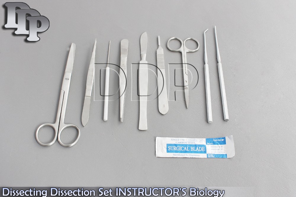 Dissecting Dissection Set INSTRUCTOR'S Biology Student Lab Teacher's Choice