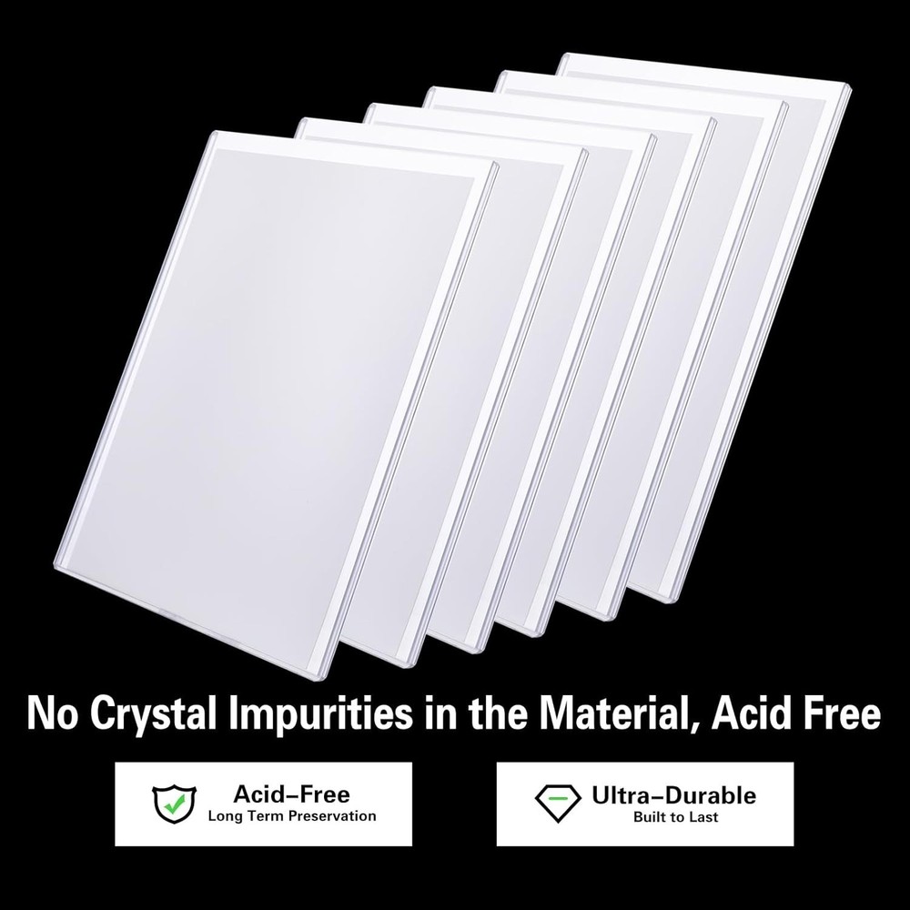 10ct Current Comic Book Toploaders - Modern Comic Book Top loaders, Crystal C...