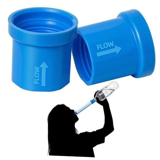 Pcs Water Filter Coupling Compatible with LifeStraw, Easy Drinking & Sharing, 2