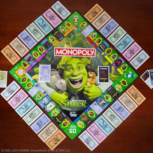 MONOPOLY: Shrek Edition Board Game