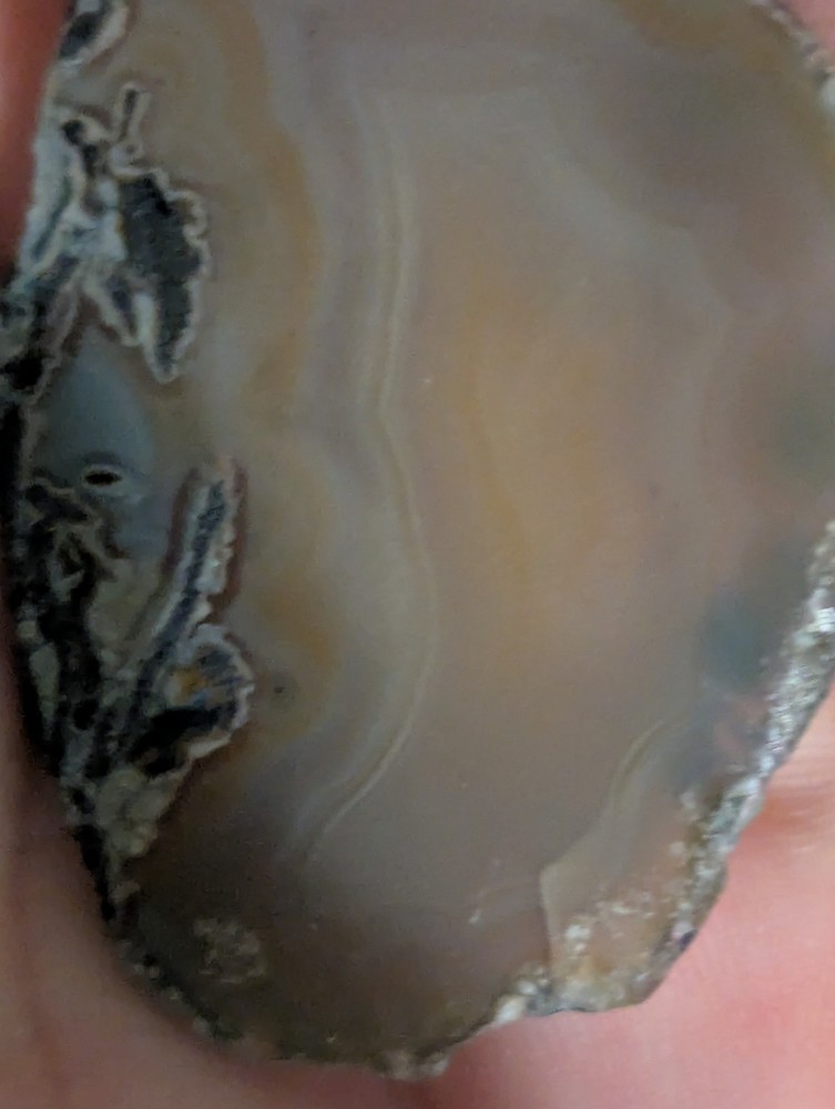 A Murky Brown Agate Slab
