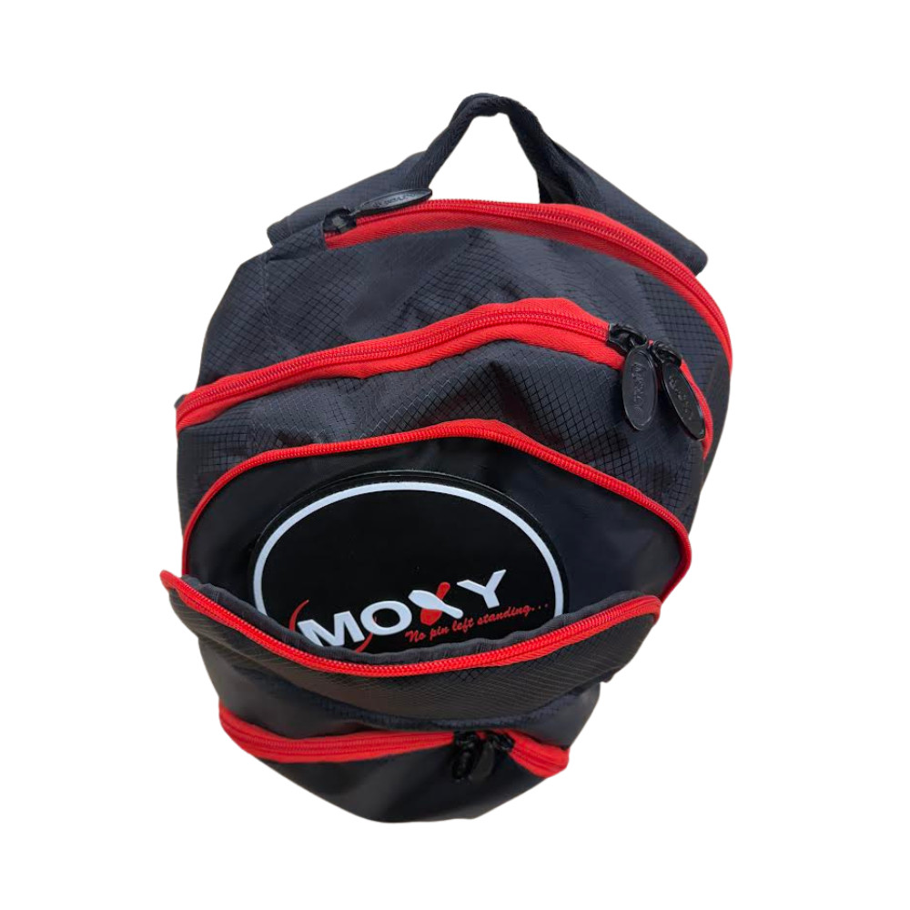 Moxy Uno Superior Single Bowling Ball Backpack- Red/Black