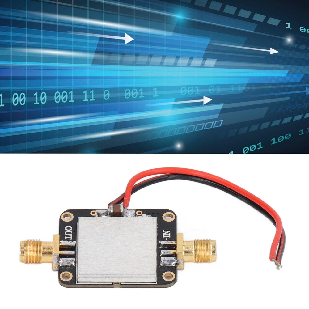 RF Amplifier Module Low Noise 0.01-3000MHz Bandwidth 22dB Gain Board Tools .