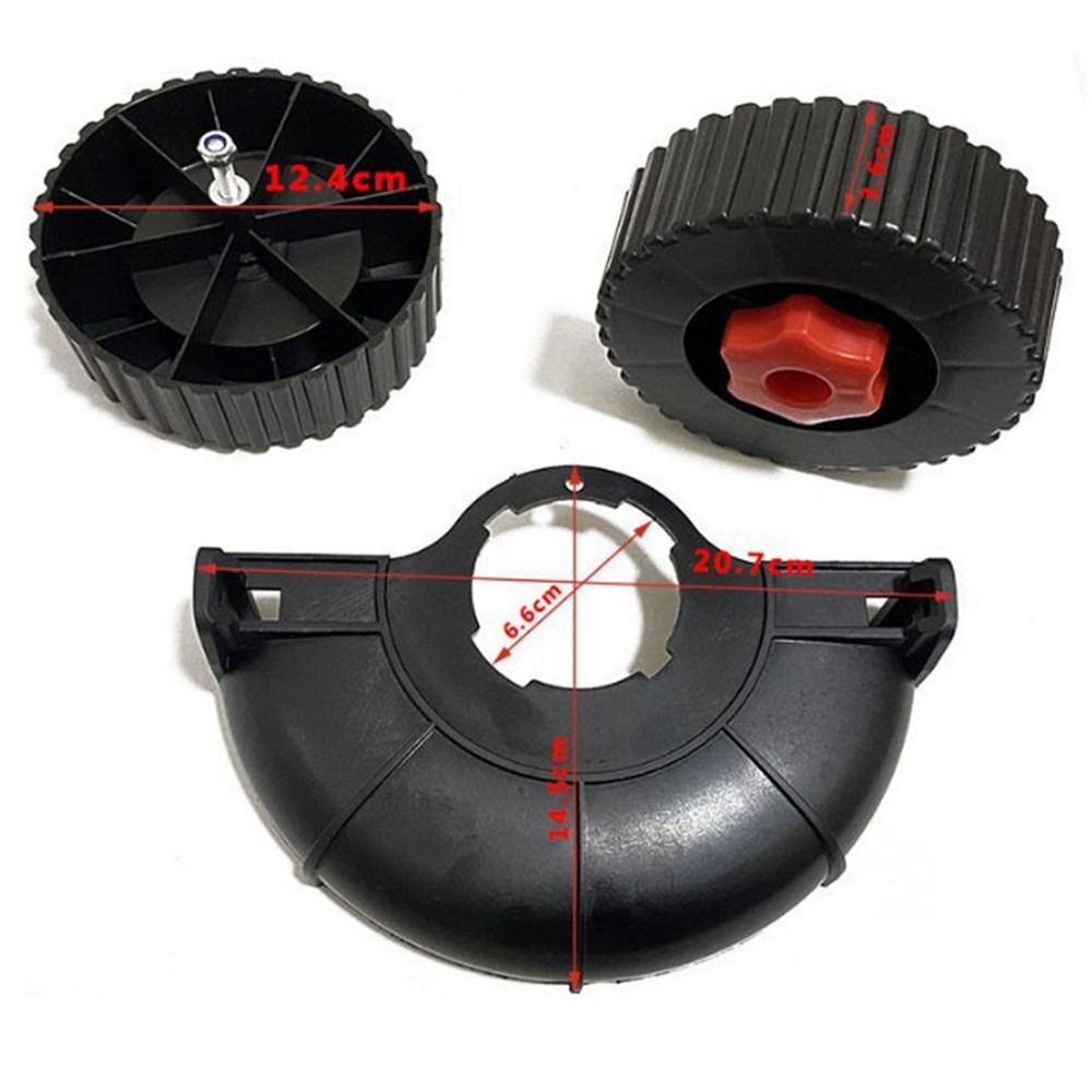 Grass Trimmer Lawn Mower Support Wheel Trimmer Support Wheel Construction7789