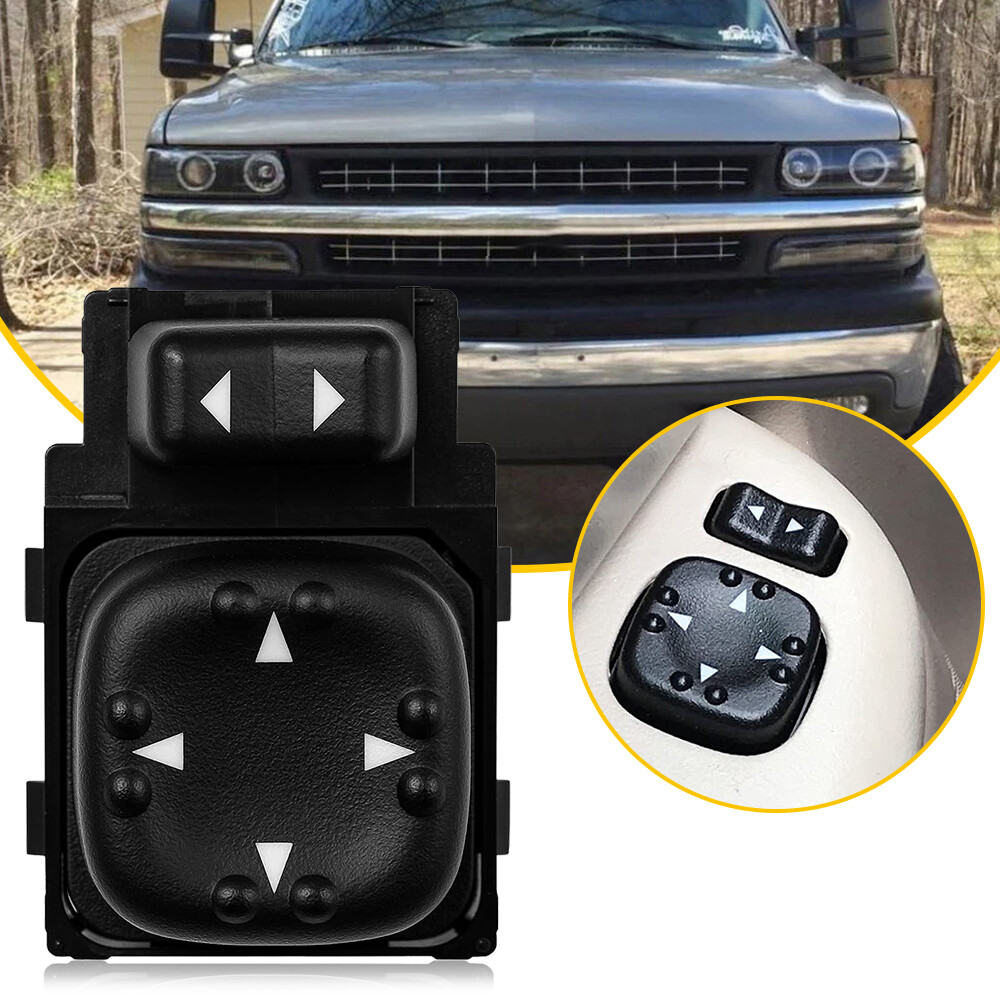 Left Driver Power Mirror Switch Control 15045085 For Chevy Silverado GMC Sierra