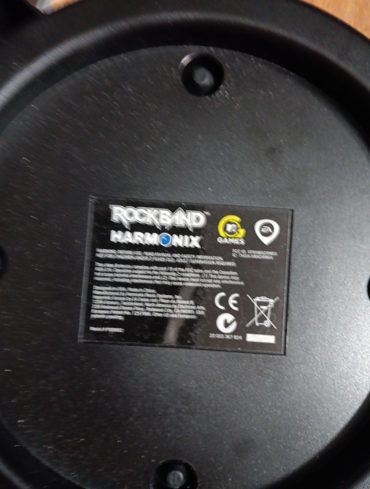 Rock Band Harmonix Wireless Drum Controller Model PSDMS2 Drums No Dongle/Stand