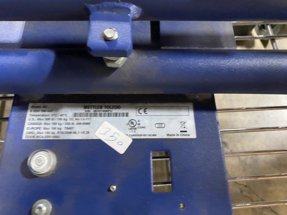 Mettler Toledo - Model BC CODE: BC SCALE ONLY