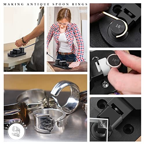 Ring Bender Ring Bending Tool for Spoon Rings Jewelry Making Ring Bender Kit