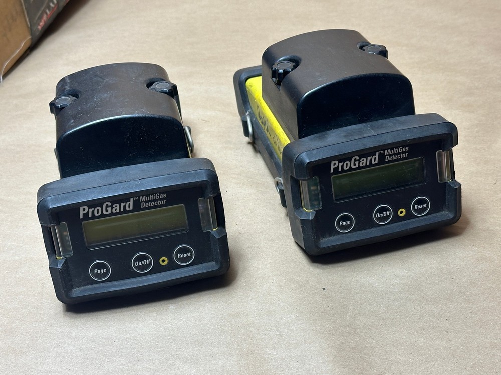 2x Pack MSA ProGard MultiGas Detector