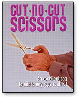 Cut No Cut Scissors gag joke comedy Magic Trick stage walk around