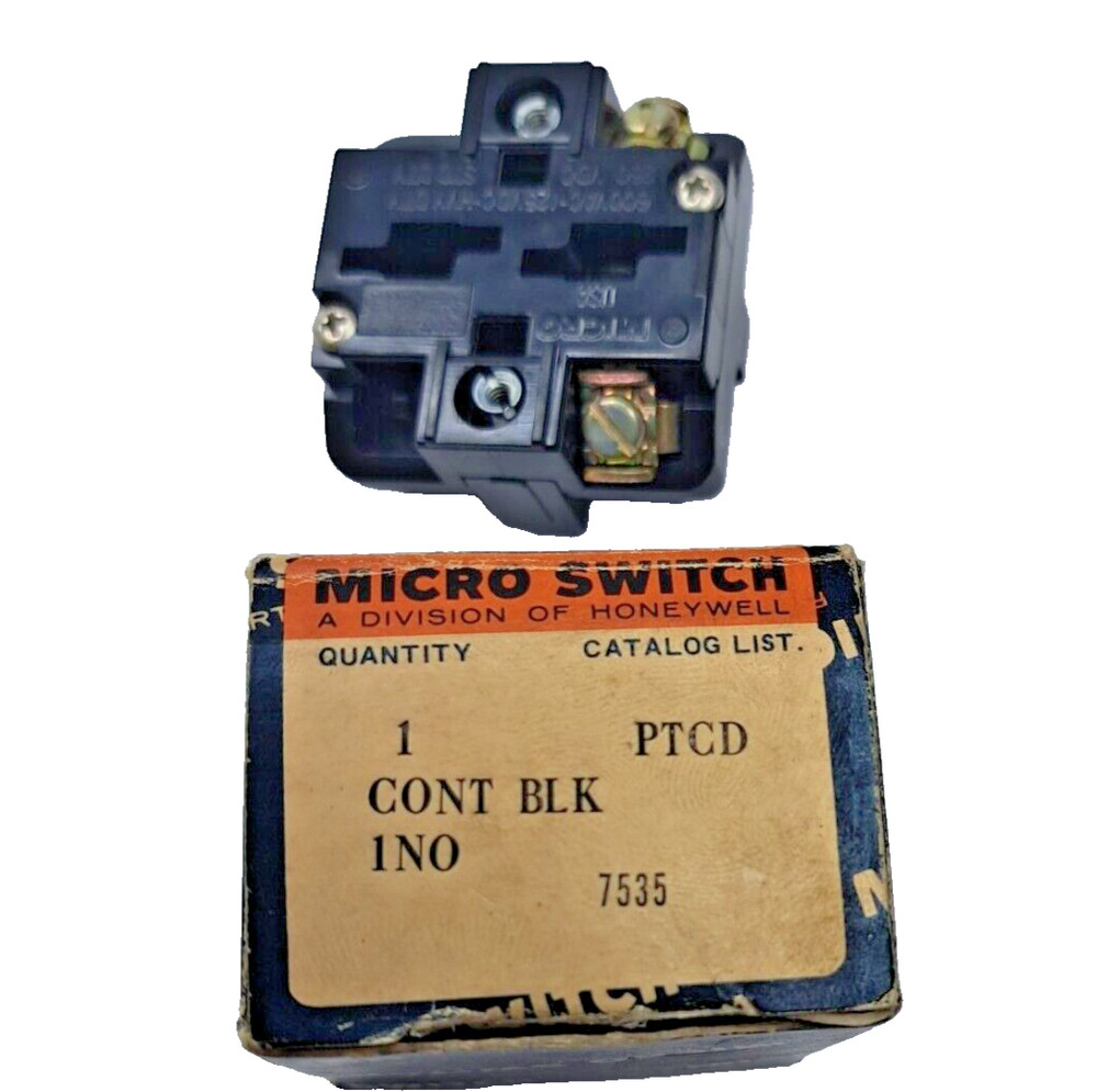 Honeywell Micro Switch PTCD / 7533 Contact Block