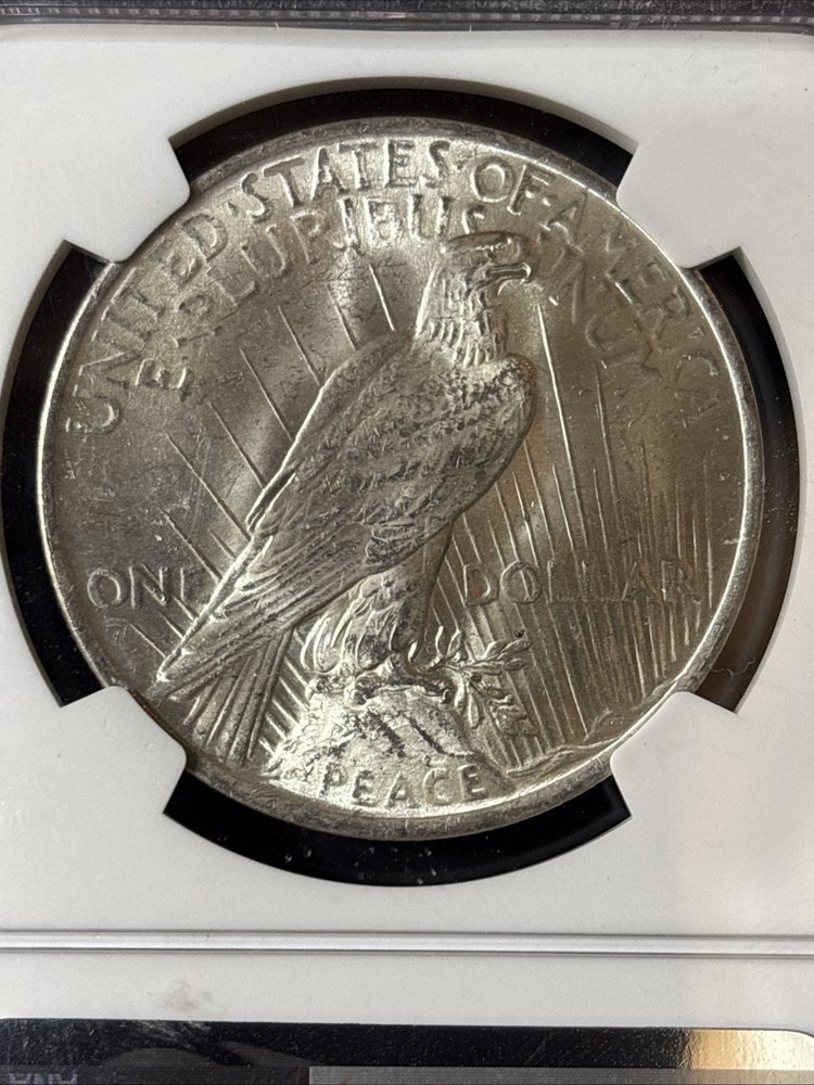 1923-P Peace Silver Dollar $1 NGC MS63