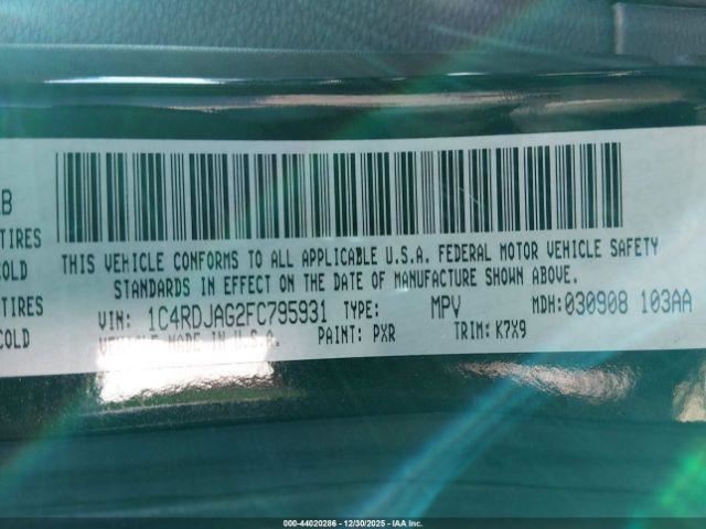 Transfer Case 3.6L Single Speed Fits 14-25 DURANGO 4961323