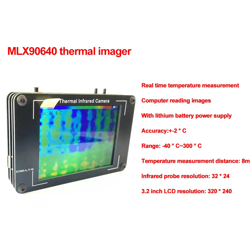 3.2" Digital Camera Infrared Thermal Imager Handheld Temperature Sensor NEW