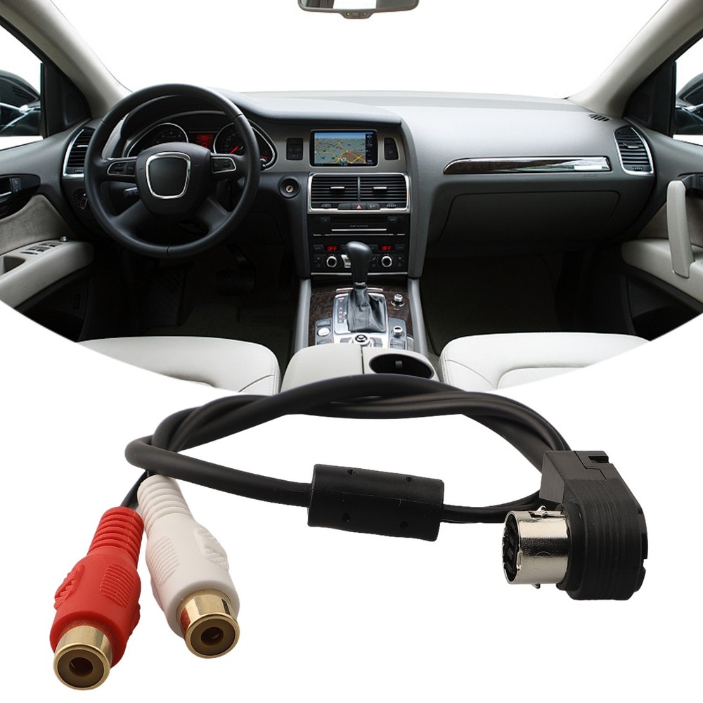 Superior Quality Aux Input Car Audio Cable Line Adapter for Alpine KCA121B